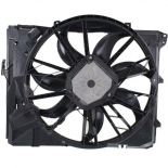 Radiator Cooling Fan Assembly 12V 600W for BMW E88 E90 E91 E92 E93 125i German Made