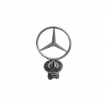 Mercedes Benz Bonnet Badge W202 W203 W204 W210 logo Emblem Spring Mounted