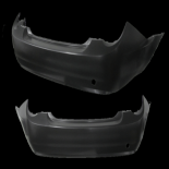 REAR BUMPER BAR COVER FOR HOLDEN BARINA SEDAN TM 2012-2016