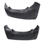 REAR BUMPER BAR COVER FOR TOYOTA YARIS SER2 2014-ONWARDS