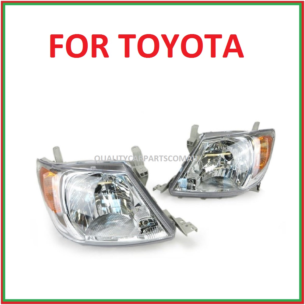 Headlights Left & Right side orange indicator lens for toyota Hilux 2005-2011 (p